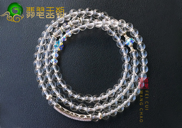 白水晶手链日常佩戴的10大功效作用,白晶功效