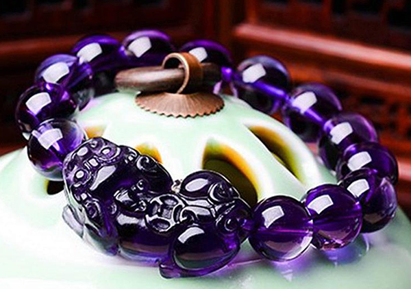 紫水晶貔貅手链佩戴的6点讲究,戴对招财促姻缘