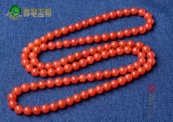 南红雕件珠串市场上三种常见的造假手段及鉴别方法